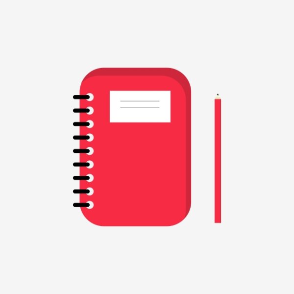 Блокнот векторное изображение