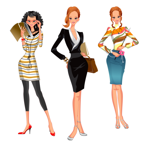 Мультяшные женщины