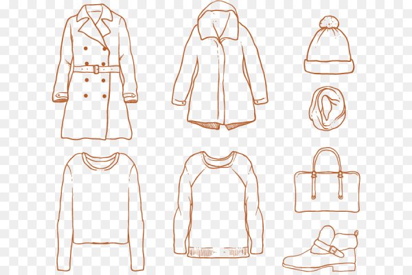 Бытовая одежда рисунки