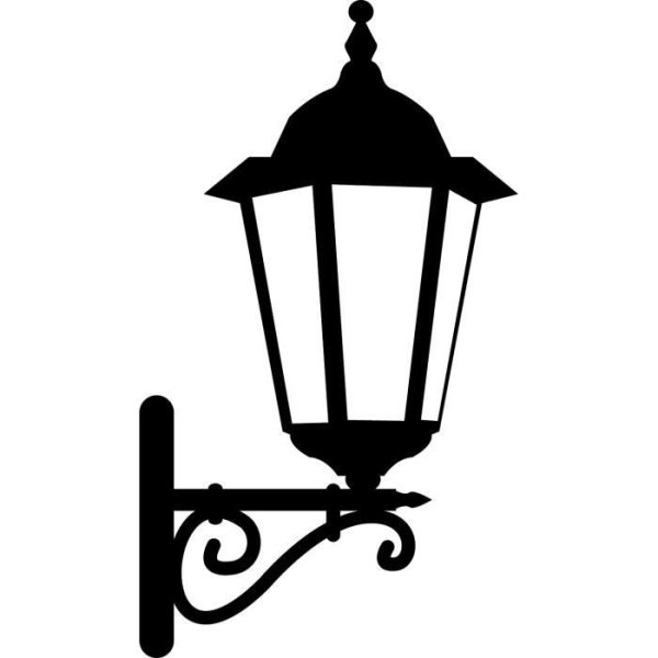 Фонарь на прозрачном фоне