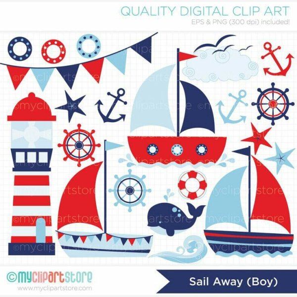 Баннер в морском стиле