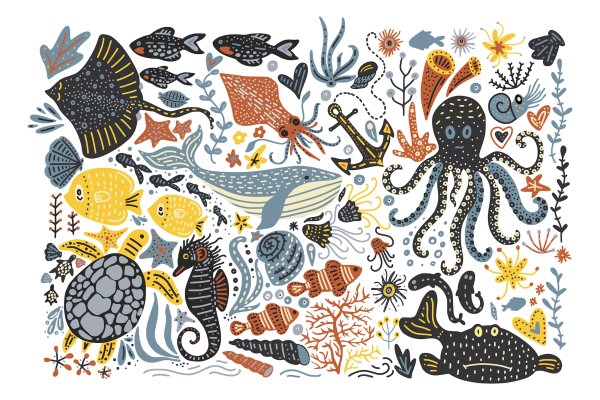 Плоские иллюстрации