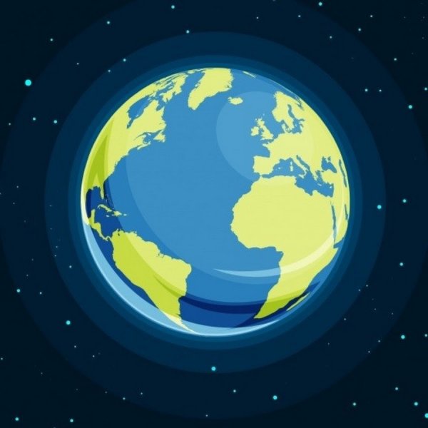 Земной шар Flat