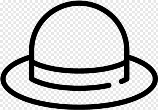 Шляпка контур