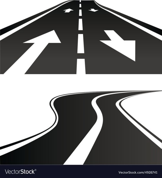 Дорога вектор