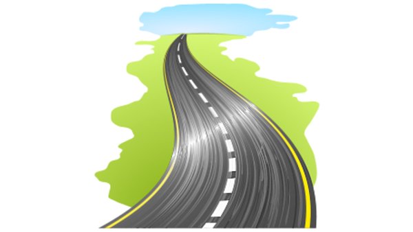 Дорога иллюстрация