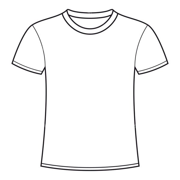 Футболка контур