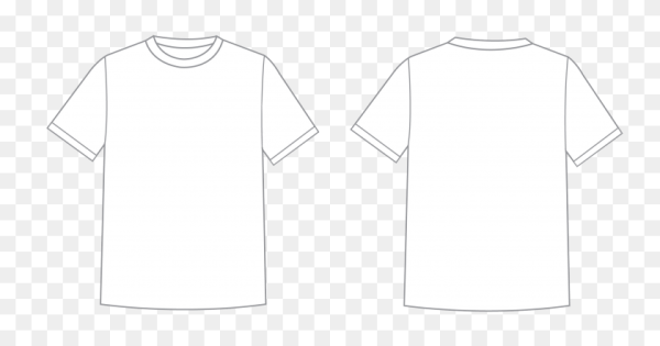 Белая футболка макет