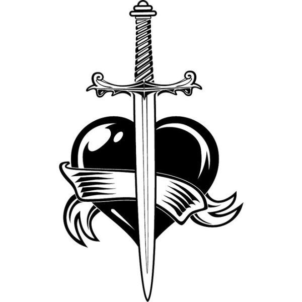 Меч геральдика