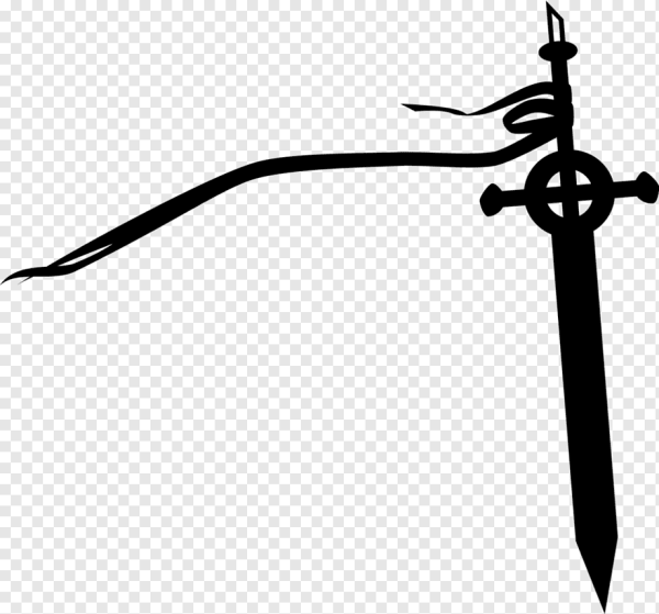 Меч в векторной графике