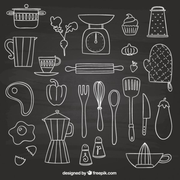 Орнамент мелом