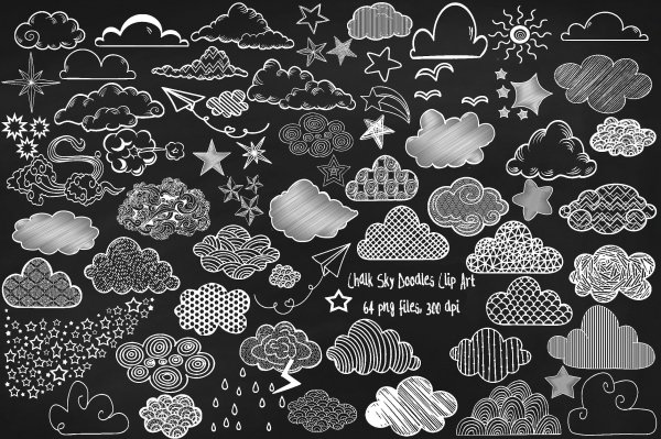 Узоры мелом