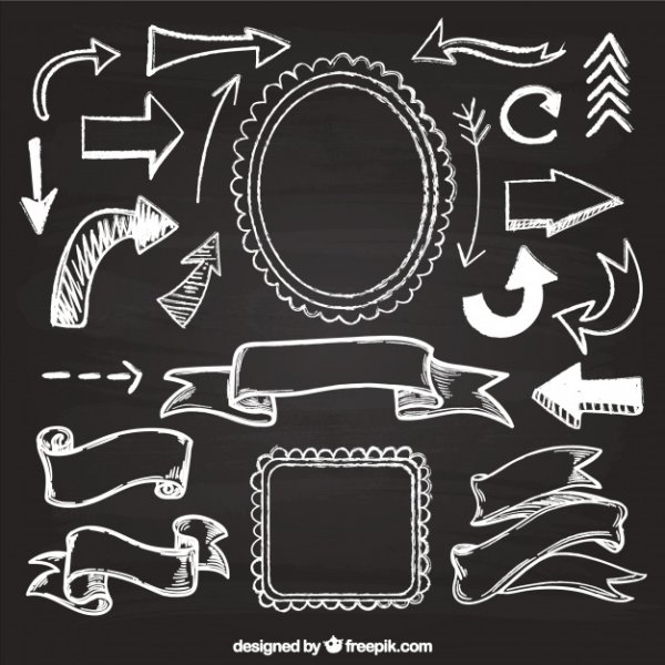 Фон для метрики грифельная доска