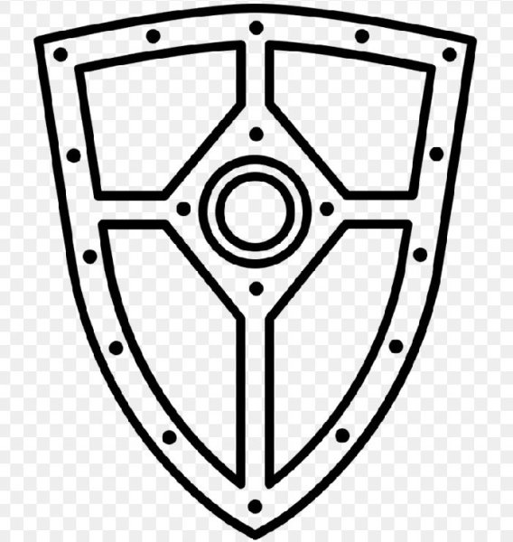 Щит трафарет