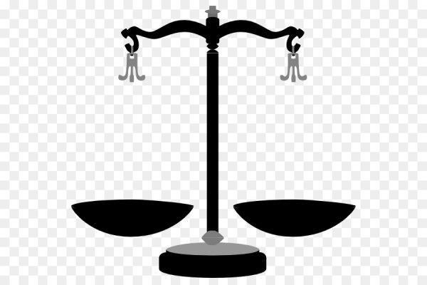 Весы с чашами вектор