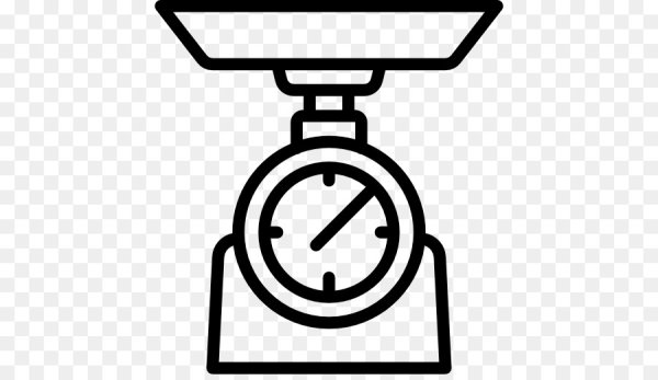 Весы трафарет