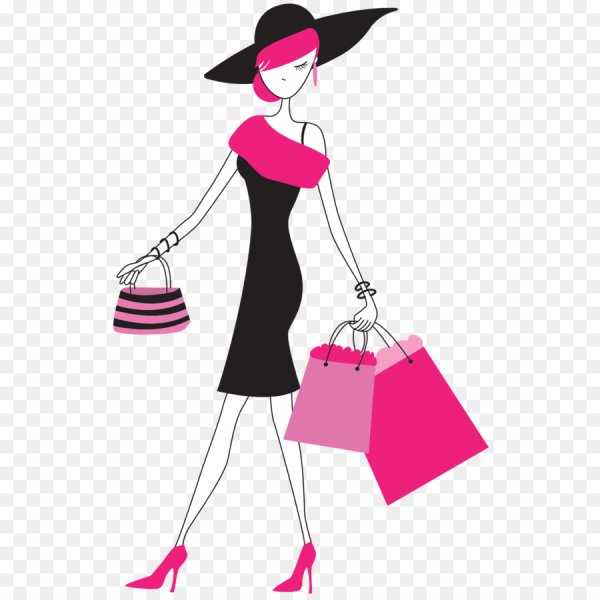 Силуэт для магазина стильной одежды