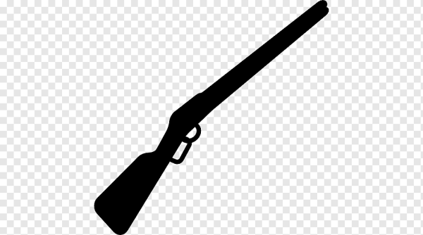 Силуэт охотничьего ружья