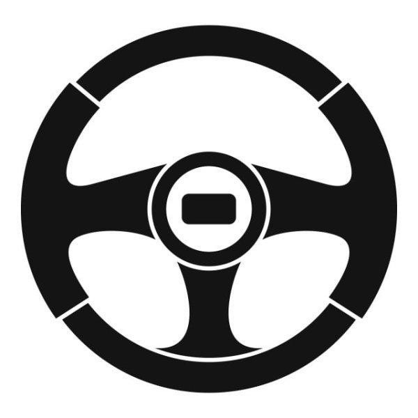 Руль машины вектор