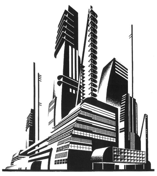 Архитектурные фантазии Якова Чернихова