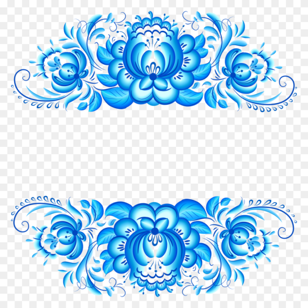 Гжель орнамент