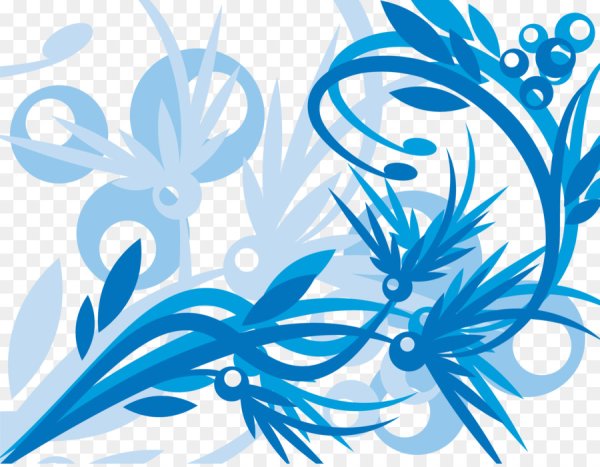 Голубая трава вектор