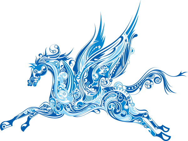 Лошадь орнамент