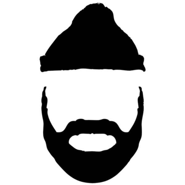 Борода силуэт