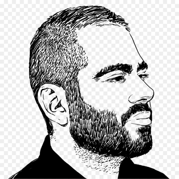 Рисование бороды