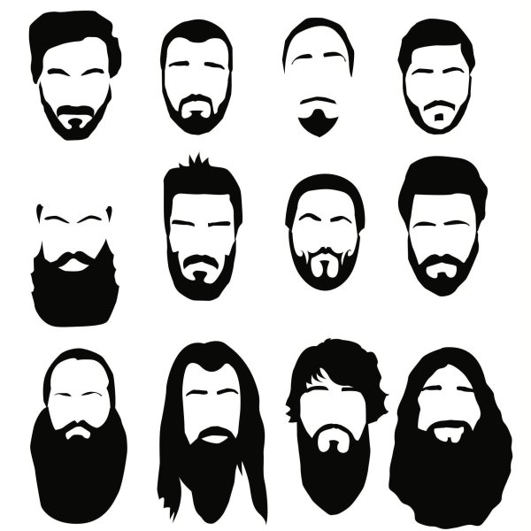 Борода эскиз