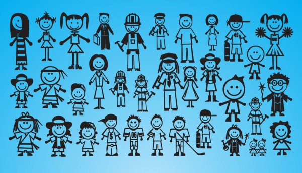 Прикольные человечки