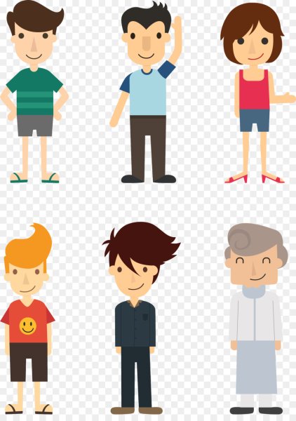 Человек вектор