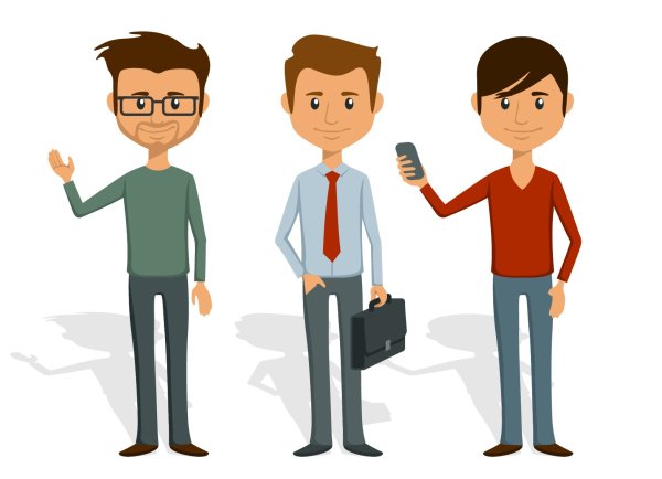 Мультяшные люди