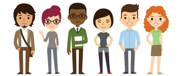 Мультяшные люди