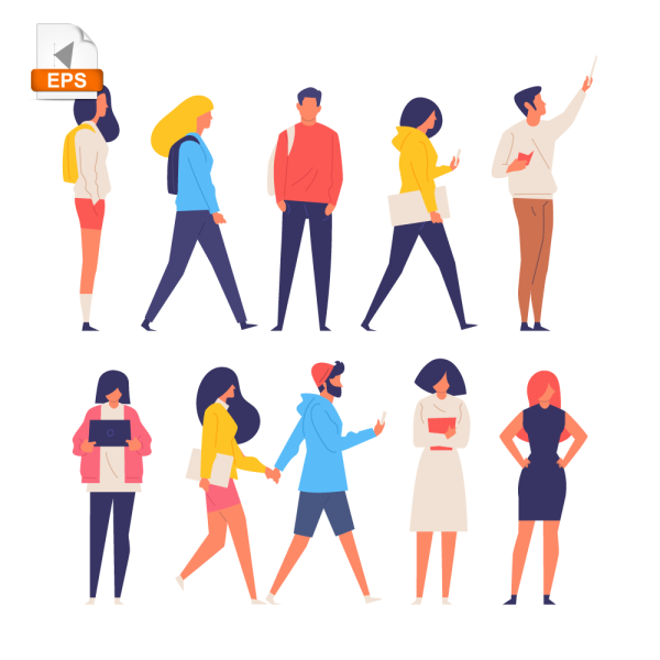 Векторные изображения людей