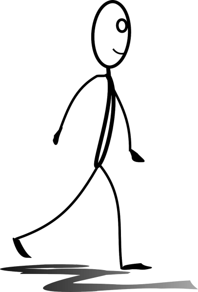 Нарисованный человечек