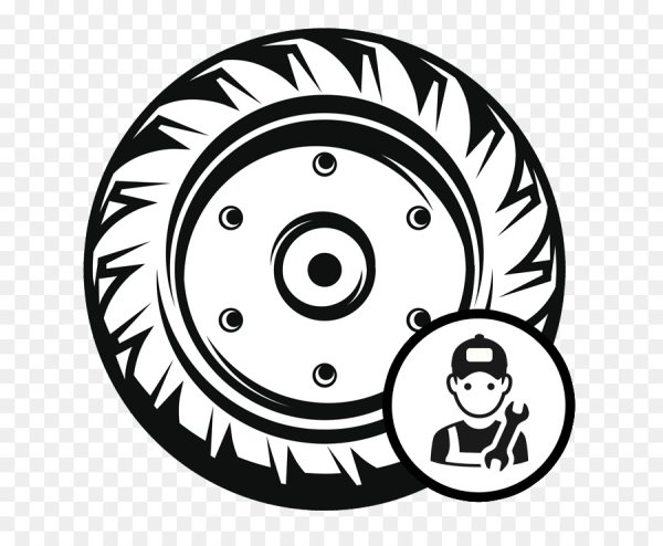 Колесо от грузовика вектор