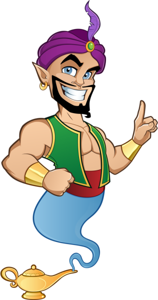 Аладдин мультфильм герои Джин