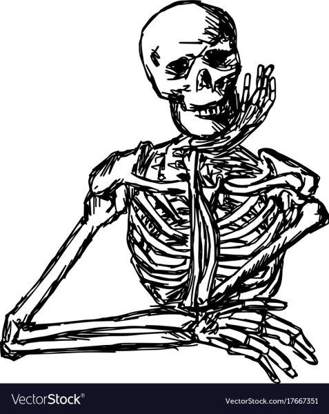 Танцующие скелеты вектор