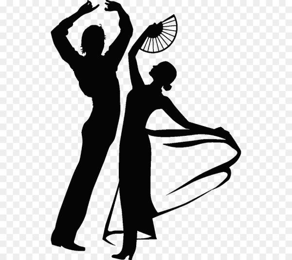 Силуэт танцора