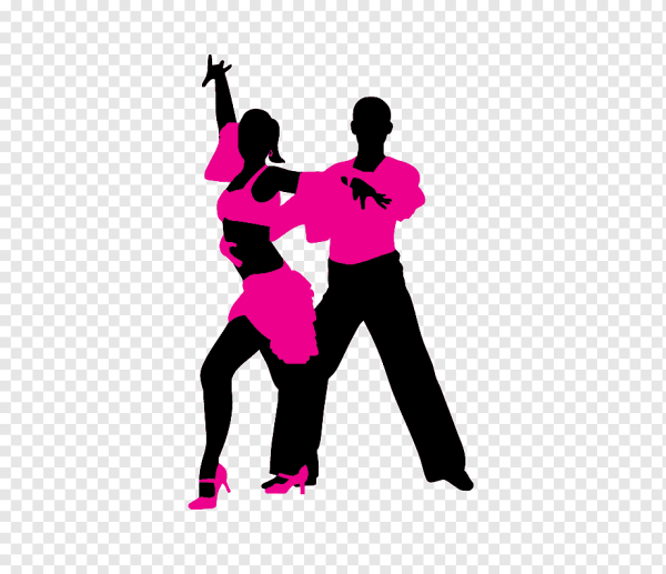 Силуэт танцующей пары