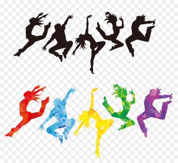 Силуэт танцора