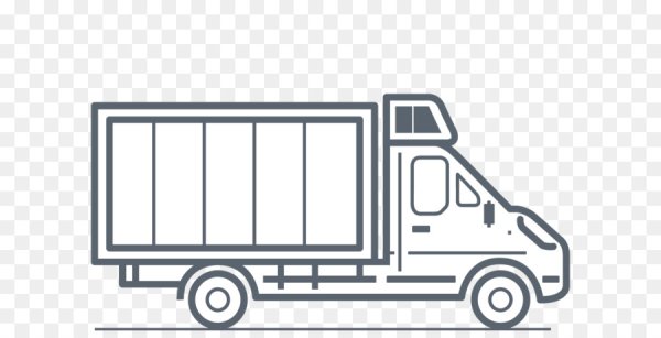 Грузовик схематично