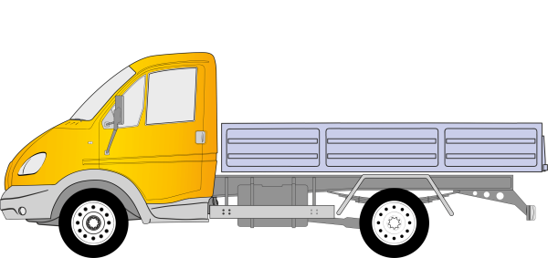 Нарисованная Газель next 3302 бортовая