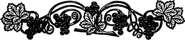 Орнамент лоза винограда