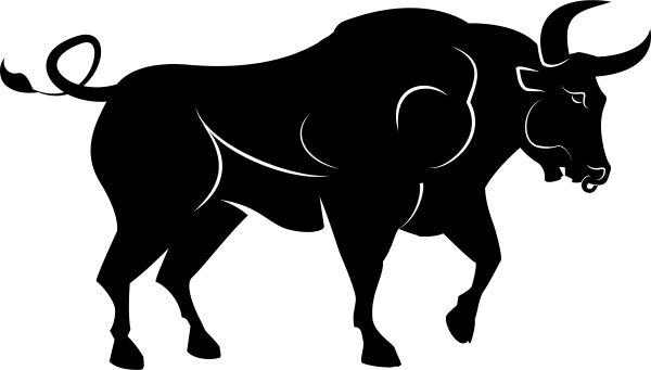 Силуэт быка