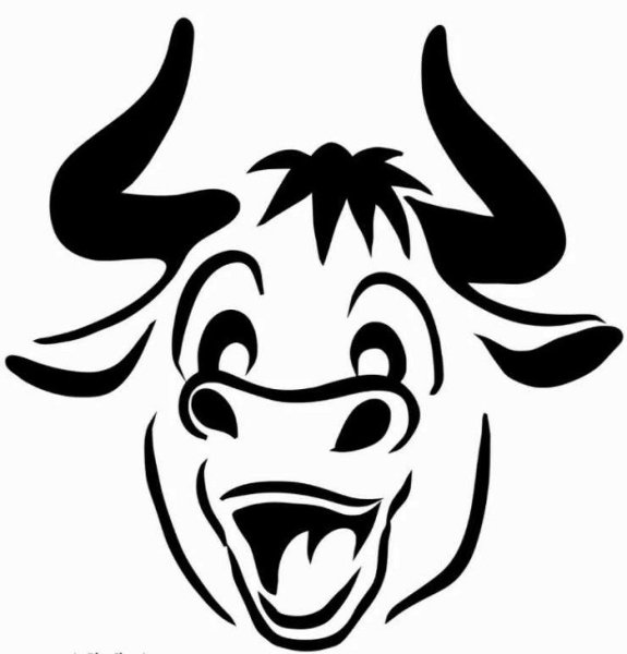 Бык Фердинанд Наброски