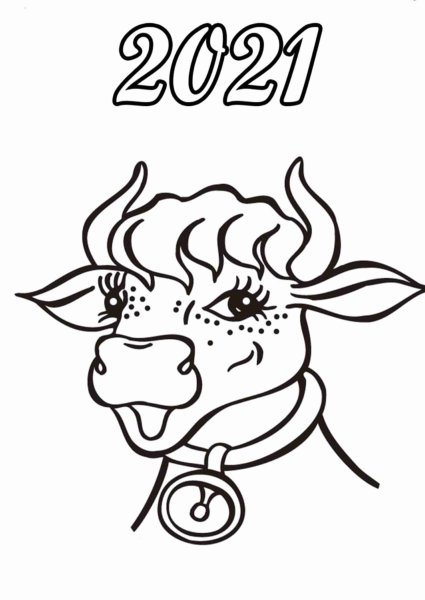 Мордочка быка