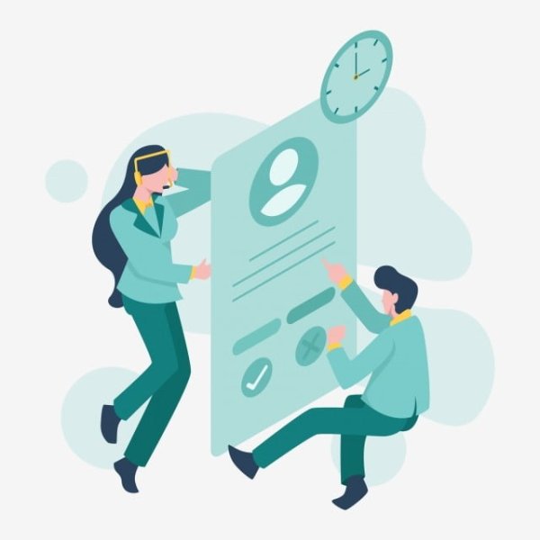 Клиенты иллюстрация