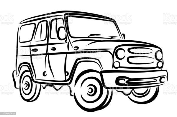 УАЗ векторное изображение